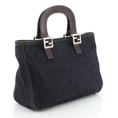 fendi handbags history|fendi vintage denim bag.